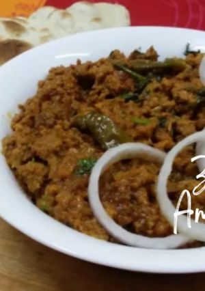 A picture of Hyderabadi Dum Ka Kheema.