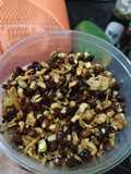Goreng Kering Kacang Gajih untuk taburan nasi hangat