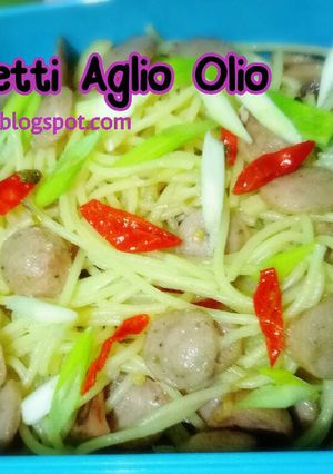 Foto resep Bekal Suami - Spaghetti Aglio Olio
