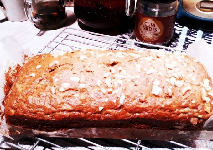 Resep Cake pisang ala starbucks (Starbucks banana bread), Lezat Sekali