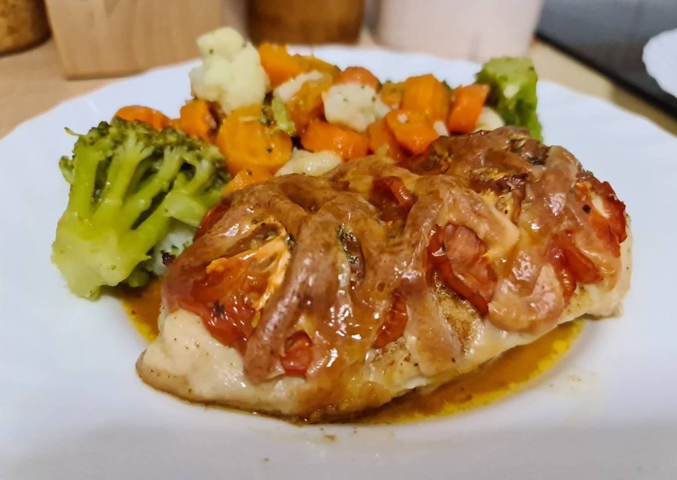 Pechugas de pollo rellenas