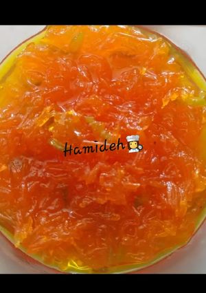 عکسی از دستور مربا هویج 🥕