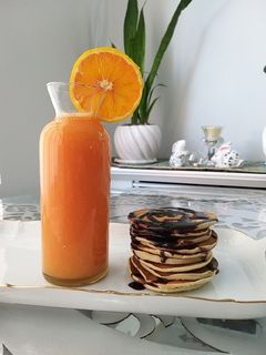 عکسی از دستور بهترین روش درست کردن پنکیک صبحانه