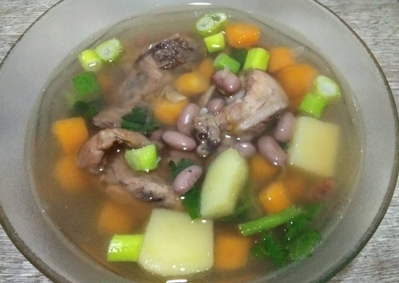 Sop Ayam Kacang Merah #BikinRamadanBerkesan #11