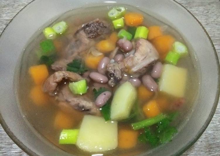 Bahan Membuat Sop Ayam Kacang Merah #BikinRamadanBerkesan #11, Enak