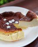 Basque Burnt Cheesecake Keto - Easy Flourless Cheesecake
