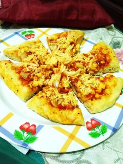 Foto resep Pizza Tanpa Ulen, Tanpa Oven dan Tanpa Telur