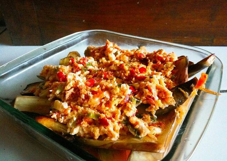 Resep Terong balado telur yang praktis