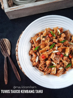 Foto resep Tumis Tauco Kembang Tahu