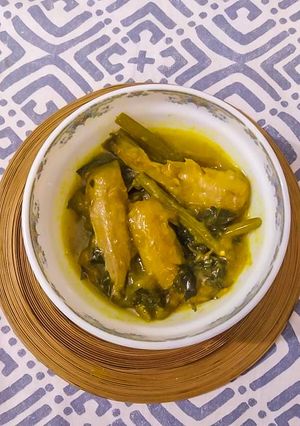 লাউ শাক দিয়ে শিং মাছ রেসিপির প্রধান ছবি