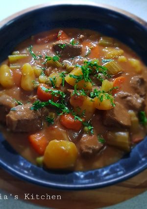 A picture of Kez's Lamb Stew.