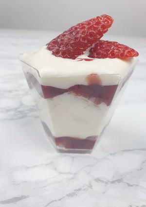 Une photo de Tiramisu aux fraises