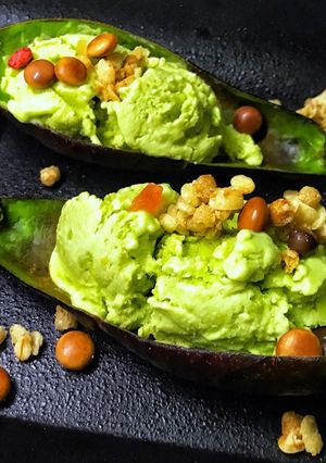 Hình của món Kem bơ (rất dễ làm) 🍨.