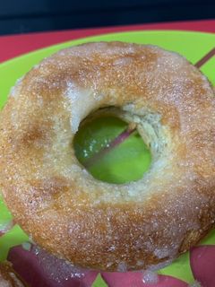 Una foto de Donuts saludables de plátano