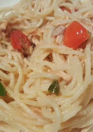 A picture of Spicy Speghetti.