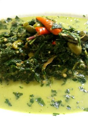 Foto resep Daun Ubi Tumbuk