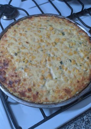 Una foto de Tarta de humita