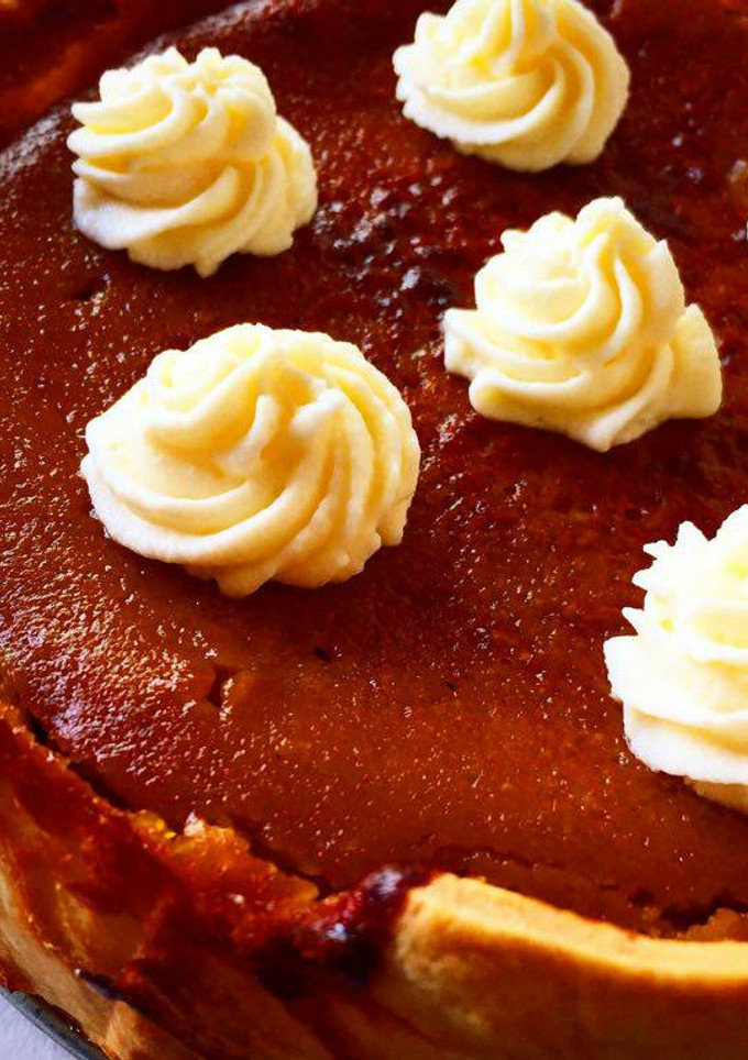 Una foto de Tarta de calabaza (pumpkin pie) 🎃🎃🎃