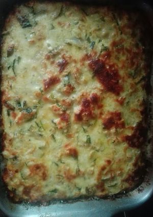 Una foto de Budín de zapallo italiano vegetariano simple