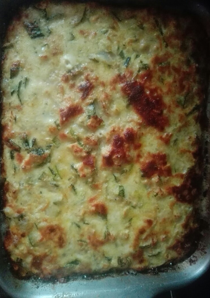 Una foto de Budín de zapallo italiano vegetariano simple
