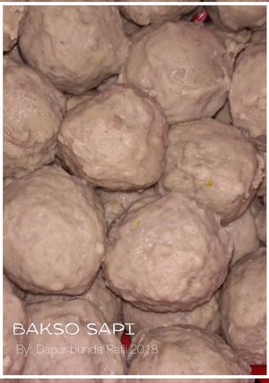 Foto resep Bakso daging sapi #anekaolahandagingsapi