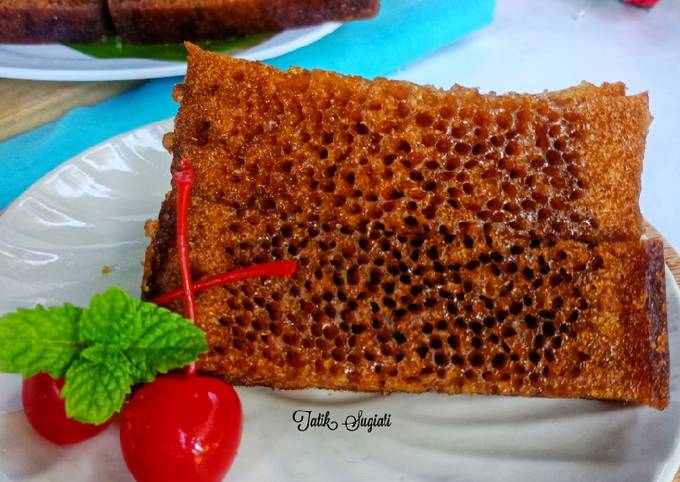 Bolu karamel (Sarang Semut)