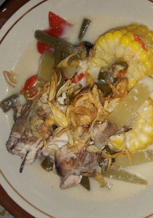 Foto resep Lodeh ikan peh.