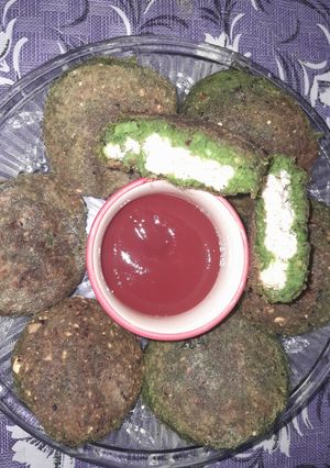 હરાભરા પાલક પનીર કબાબ (Harabhara Palak Paneer Kebab Recipe In Gujarati) રેસીપી મુખ્ય ફોટો
