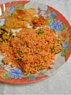 தக்காளி சாதம் 🍅🍅 செய்முறை முக்கிய புகைப்படம்