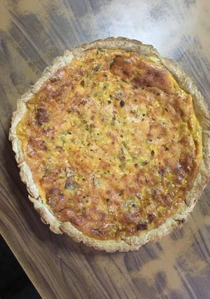 Una foto de Quiche especial Semana Santa