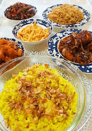 Foto resep Nasi Kuning Bumbu Marinasi