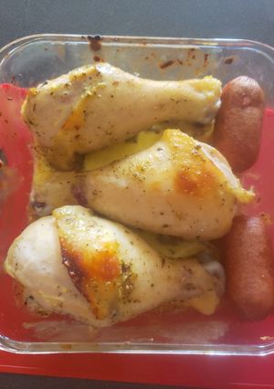 Una foto de Pollito al horno (opción 1) fácil, sencillo y muy rico