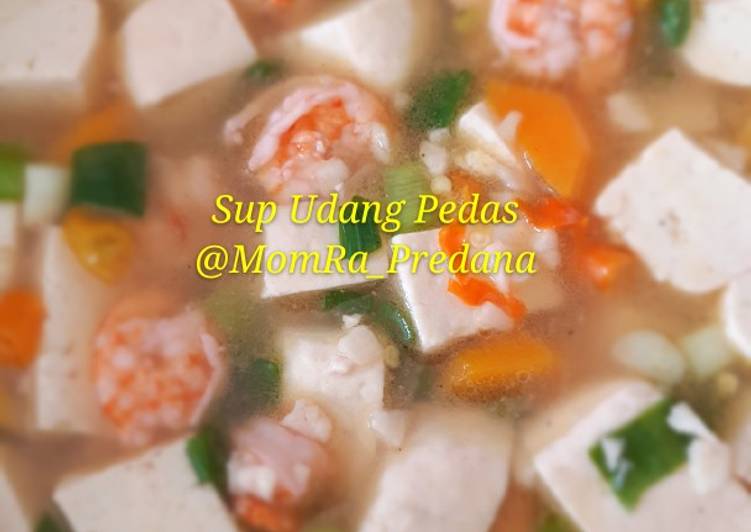 Resep 24.Sup Udang Pedas, Enak Banget