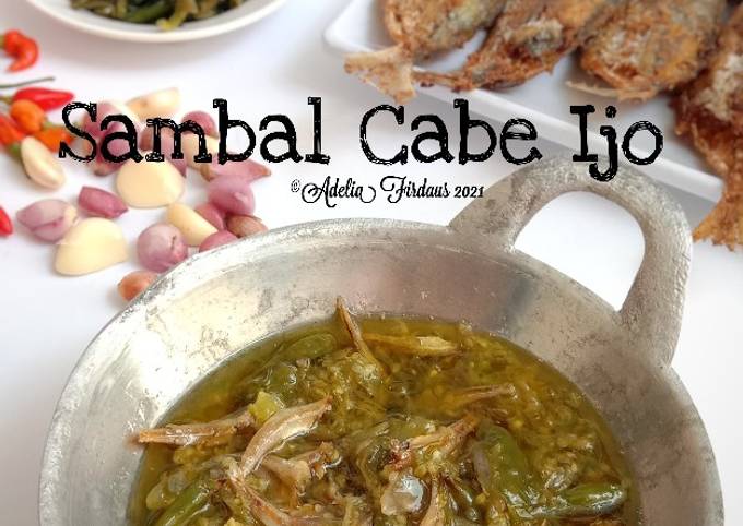 Resep: Sambal Cabe Ijo Untuk Jualan