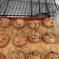 A picture of 🍪Pecan Chocolate Chip Cookies.