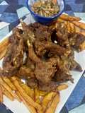 Crispy fried Mutton Chops