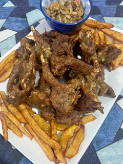 A picture of Crispy fried Mutton Chops.