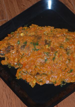 A picture of Tomato Fish Roast.
