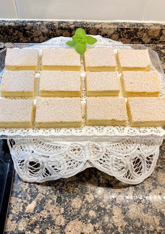 Una foto de Delicias de ricotta y limón