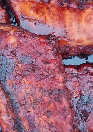 Una foto de Costillas a la Barbacoa con Coca-Cola y Miel