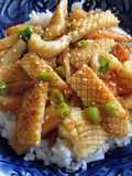 ‘Kimu-Taku’ Miso Squid Rice Bowl