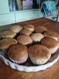 Muffins de mandarina y leche condensada
