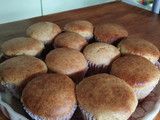 Muffins de mandarina y leche condensada