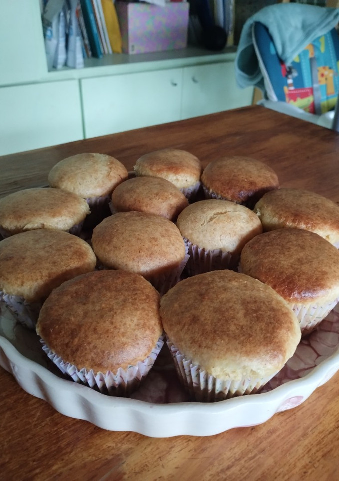 Una foto de Muffins de mandarina y leche condensada