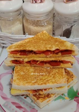 Foto resep Sandwich Pizza