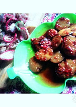 Foto resep Dorayaki Jawa Fla Sambal Pedas Manis