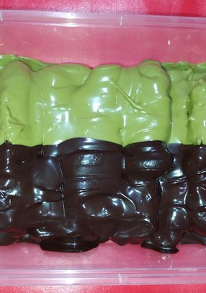 Foto resep 27. Pisang coklat matcha