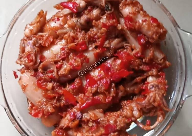 Resep masakan Cumi Balado🦑 | Resep Membuat Cumi Balado🦑 Yang Enak Dan Mudah