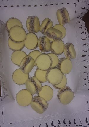 Una foto de Alfajores de maizena