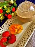 Mango & strawberry shake